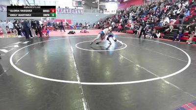 135 lbs Semifinal - Gloria Vasquez, El Paso Burges vs Emily Martinez, El Paso Chapin