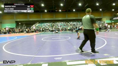 108 lbs Quarterfinal - Santos Tizoc, Silver Creek Wrestling vs Felix Cruz, Darkhorse