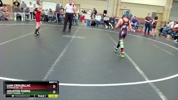 68 lbs Round 2 (8 Team) - Liam Crousillac, Glasgow WA vs Houston Parris, Dendy Trained