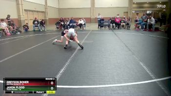 80 lbs Round 2 (6 Team) - Greyson Boner, Dayton Bandits vs Jaxon Flood, Team Minion