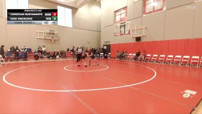 106 lbs Cons. Round 4 - Christian Bustamante, Granger vs Kodi Vincecruz, Fife