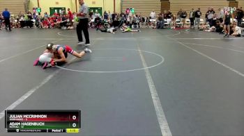 76 lbs Round 1 (6 Team) - Julian MCcrimmon, Warhawks vs Adam Hagenbuch, M2TCNJ