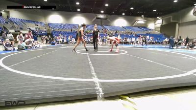 120-126 lbs Rr Rnd 1 - Shade Harrell, Mighty Bluebirds vs Kaulahea Raphael Leal, Jflo Trained