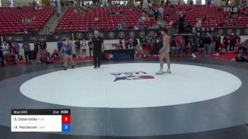 57 kg Semis - Shane Ostermiller, Pioneer Grappling Academy vs Alexander Penzkover, LaCrosse Area Wrestlers