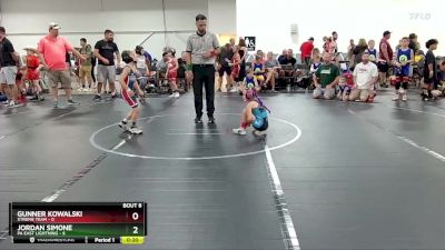 52 lbs Round 3 (6 Team) - Cade Rappo, PA East Lightning vs Delaney Coleman, Xtreme Team