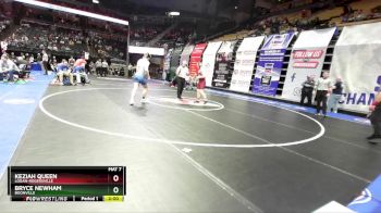 190 Class 2 lbs Champ. Round 1 - Bryce Newham, Boonville vs Keziah Queen, Logan-Rogersville