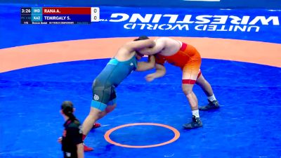 110 kg Final 3-5 - Arush Rana, India vs Sagyndyk Temirgaly, Kazakhstan