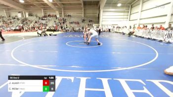 160 lbs Rr Rnd 2 - Jordan Ayash, Shore Thing Surf vs Clayton Miller, Fight Barn WC