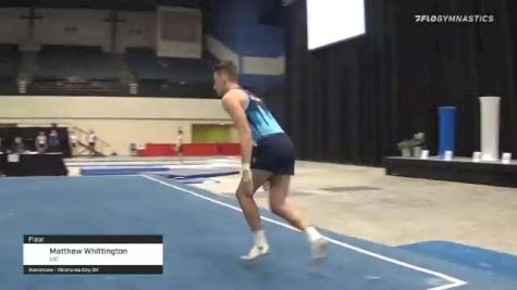 Matthew Whittington - Floor, UIC - 2021 Men's Collegiate GymACT Championships