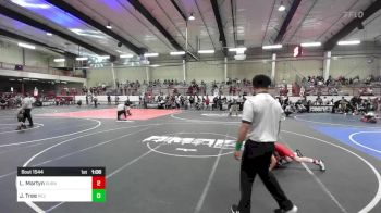 90 lbs Semifinal - Luke Martyn, Durango Wrestling Club vs Jason Tree, Rez Wrestling