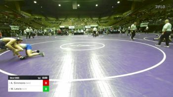 140 lbs 3rd Place - Aiden Simmons, Bakersfield vs Wyatt Lewis, Clovis