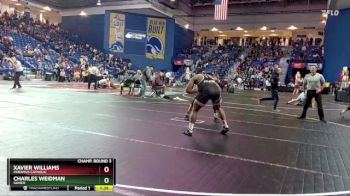 215 lbs Champ. Round 3 - Xavier Williams, Paramus Catholic vs Charles Weidman, Xavier