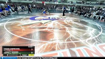 145 lbs Round 1 (4 Team) - Jarrett Wadsen, Saint Michael Albertville vs Tycho Carmichael, Bettendorf