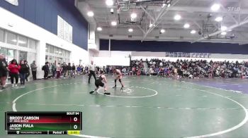 144 lbs Cons. Round 1 - Presley Morgan, Mission Viejo vs Aaron Garcia, Warren