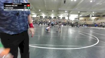 80 lbs Cons. Round 3 - Jase Ward, Lebanon Blue Devil Wrestling vs Thomas Ireland, Big Red Wrestling Club