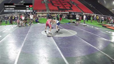 165 lbs Champ. Rd Of 16 - Kline Correa, Hawaii vs Levi Smith, California