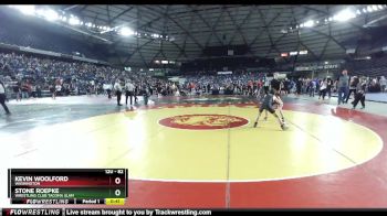 82 lbs Champ. Round 1 - Stone Roepke, Wrestling Club Tacoma Slam vs Kevin Woolford, Washington