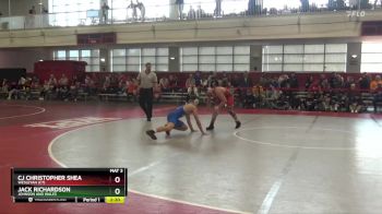 157 lbs Cons. Semi - CJ Christopher Shea, Wesleyan (CT) vs Jack Richardson, Johnson And Wales