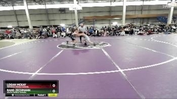 80 lbs Cons. Round 2 - Logan McKay, Meridian Middle School vs Rand Zechmann, South Middle School