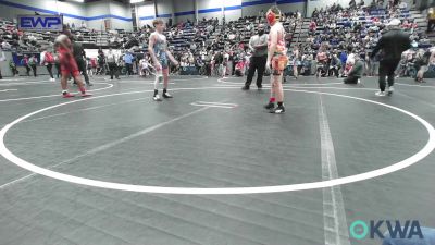 106 lbs Quarterfinal - Moxon Gibbs, Yukon vs Jackson Smith, Lions Wrestling Academy