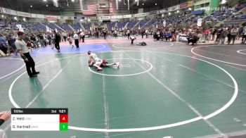 102 lbs Round Of 16 - Zach Held, Legends Of Gold vs Gage Hartnell, Great Falls HS