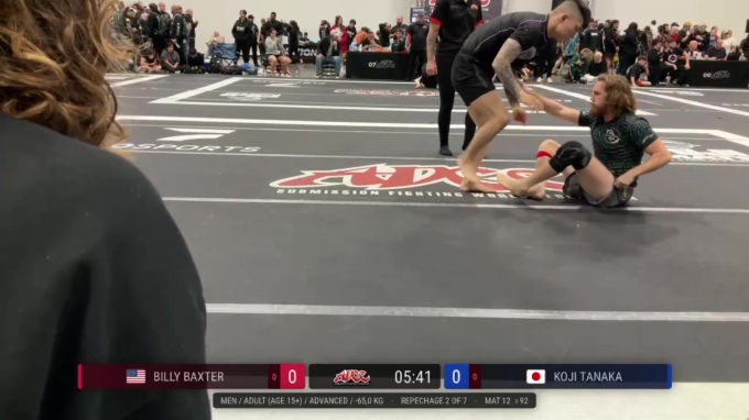 Billy Baxter vs Koji Tanaka 2025 ADCC Atlanta Open
