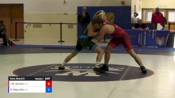 67 lbs Cons. Round 5 - Max Schierl, NMU-National Training Center vs Pierson Manville, Pennsylvania