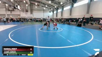 92 lbs Quarterfinal - Randall Pierce, Steve Page Grappling vs Caisen Adrian, Wildcat Wrestling Club