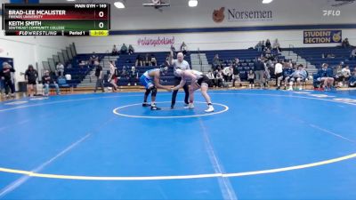 149 lbs Champ. Round 1 - Brad-Lee McAlister, Friends University vs Keith Smith, Southeast Community College