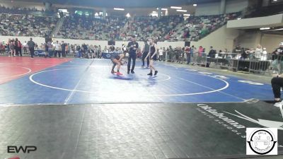 108 lbs Round Of 64 - Kathy Hernandez, Broken Arrow Girls Junior High vs Savannah Carrasco, Tulsa Union Girls