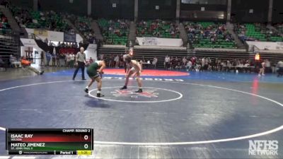 1A-4A 126 Champ. Round 2 - Isaac Ray, Wilson vs Mateo Jimenez, St. John Paul II