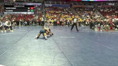 2A-126 lbs Quarterfinal - Jayce Curry, Sergeant Bluff-Luton vs CJ Davis, Burlington Notre Dame