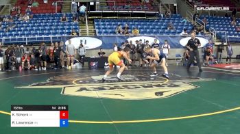 152 lbs Cons 64 #2 - Kevin-Michael Schork, Virginia vs Reid Lawrence, Minnesota