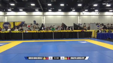 Jonalyn Labrica Dye vs Angelica Maria Gonzalez 2024 World IBJJF Jiu-Jitsu No-Gi Championship