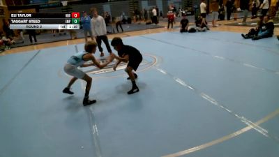 67-73 lbs Round 2 - Taggart Steed, Empire vs Eli Taylor, Hook Em W.C