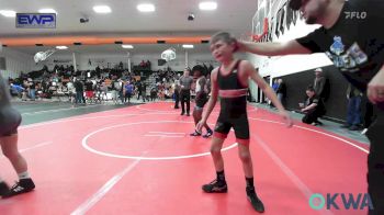 85 lbs Rr Rnd 4 - OrRion Douglas, Pitbull Wrestling Academy vs Collin Russow, Beggs Youth Wrestling Program