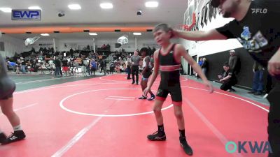 85 lbs Rr Rnd 4 - OrRion Douglas, Pitbull Wrestling Academy vs Collin Russow, Beggs Youth Wrestling Program