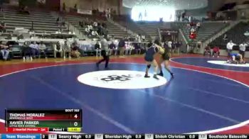 6 lbs Quarterfinal - Xavier Parker, Little Rock Central vs Thomas Moralez, Bentonville West