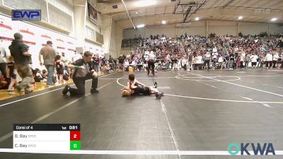 40 lbs Consi Of 4 - Baylor Bay, Sperry Wrestling Club vs Captain Bay, Sperry Wrestling Club