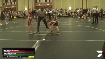 47 lbs Semifinal - Michael Gazo, Orchard South vs Nathan Gattuso, Deep Roots