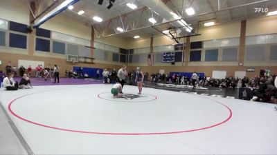 125lbs Champ. Round 3 - Levity Howlett, Peninsula (Girls) vs Lindy Strowbridge, Rogers (Puyallup) (Girls)