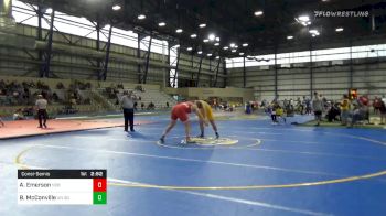 Consolation - Austin Emerson, Nebraska vs Bowen McConville, Unattached-South Dakota State University