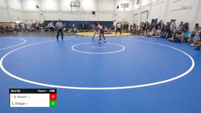 126 lbs Champ. Round 1 - Shelton Hirsch, Edison vs Cael Staggs, Nevada Elite