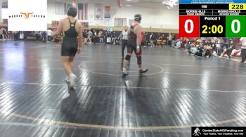 190 lbs Quarterfinal - Frank Dimarzio, Morris Hills vs Anthony Wagner, Morris Knolls