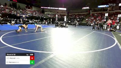 106 lbs Round Of 32 - Zachary Hoover, Laguna Creek vs Caden Herrera, Bakersfield