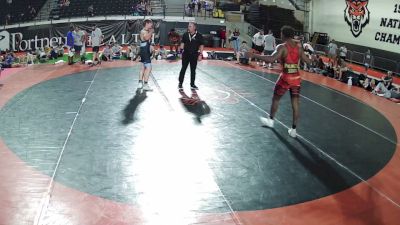 195 lbs Jakaleb Robinson-Barnes, South Carolina 1 HS Boys vs Nash McMilian, Idaho 1 HS Boys