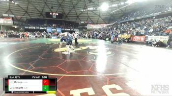 4A 220 lbs Cons. Round 2 - Landon Bolson, Chiawana vs Johnathon Gressett, Curtis