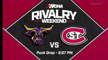 Full Replay: Minnesota State vs St. Cloud State | WCHA (W)