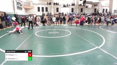 106 lbs Consi Of 8 #1 - Mia Dineen, Hingham vs Brennan Chisholm, Bristol County/Dighton Rehoboth