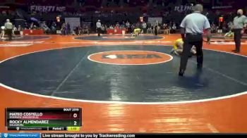 2A 126 lbs Cons. Round 3 - Mateo Costello, Riverside (Brookfield) vs Rocky Almendarez, Galesburg